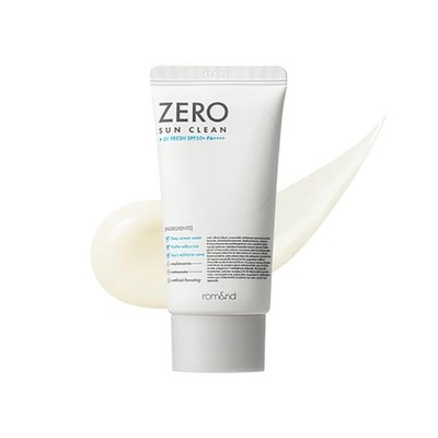rom&nd Zero Sun Clean 01 Fresh SPF 50+ PA++++ 50 ml - Sonnenschutz