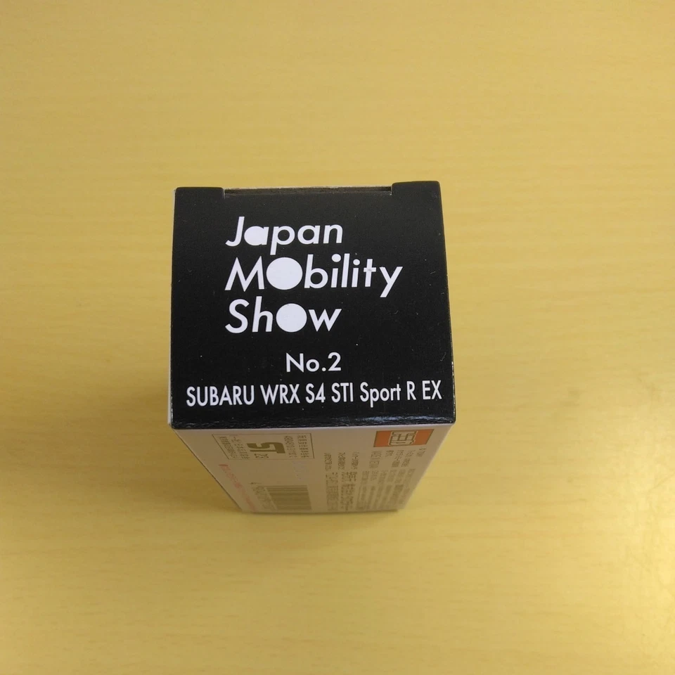 Tomica No.2 SUBARU WRX S4 Sport R EX Japan mobility show Motor Show w/Box Unused - Image 2 of 2