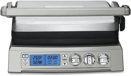 Cuisinart GR-300WSP1FR 6-in-1 Elite Griddler, Stainless Steel - Refurbished