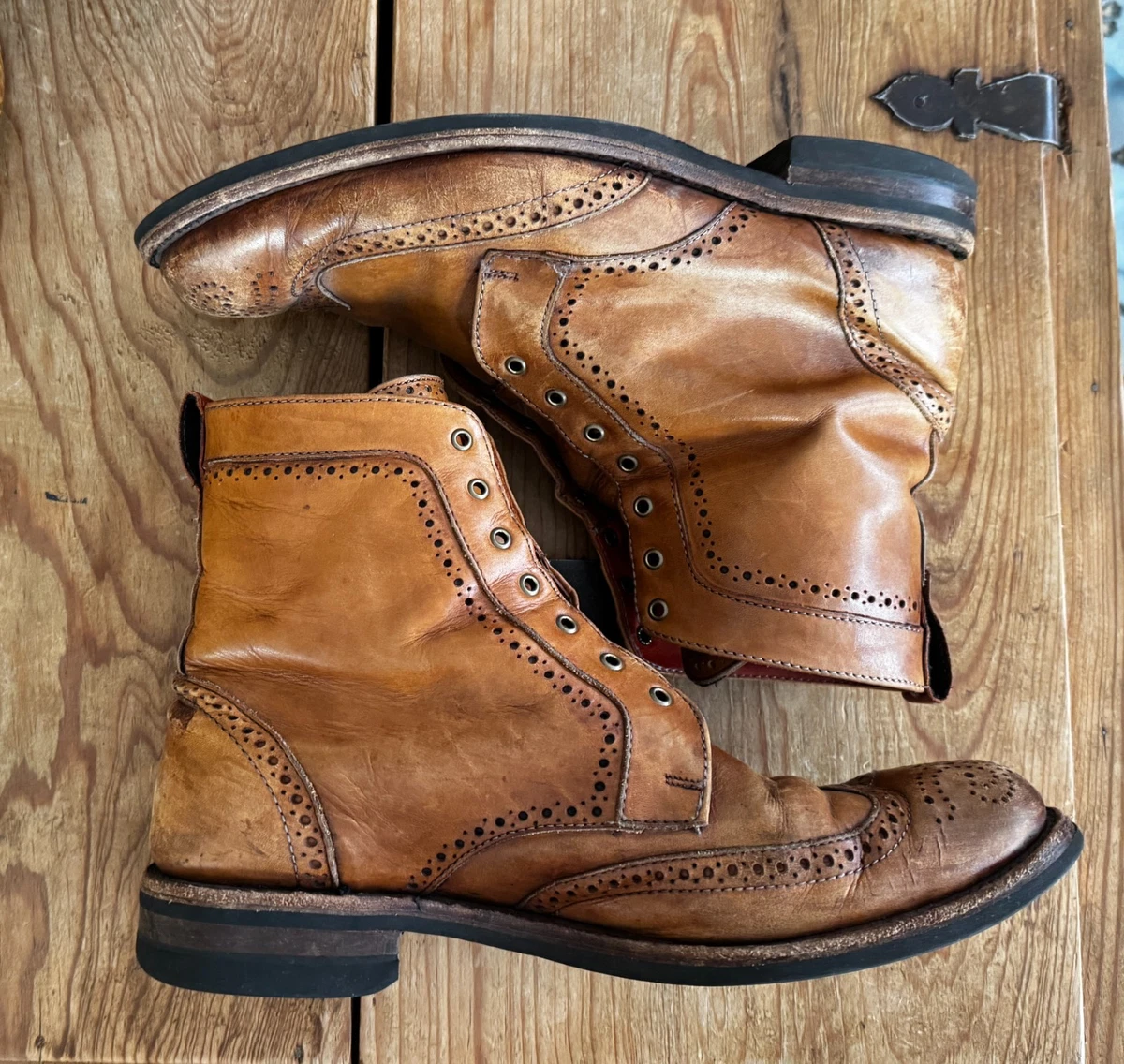 Allen Edmonds x Three Kings Tattoo Skull Boots Men\'s Size 10.5 il_fullxfull.4705726955_laz6.jpg main image 3