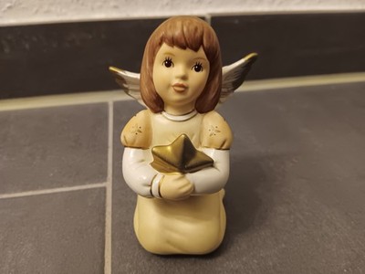 Goebel Figur Engel Champagner mit Stern ca. 9 cm