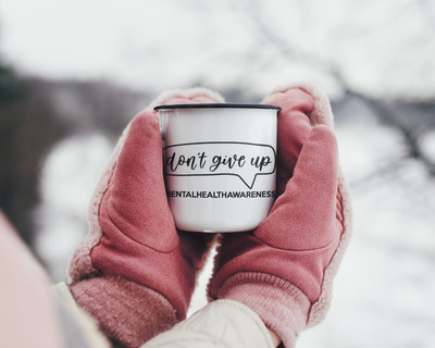 Don't Give Up Mental Health Awareness Tasse