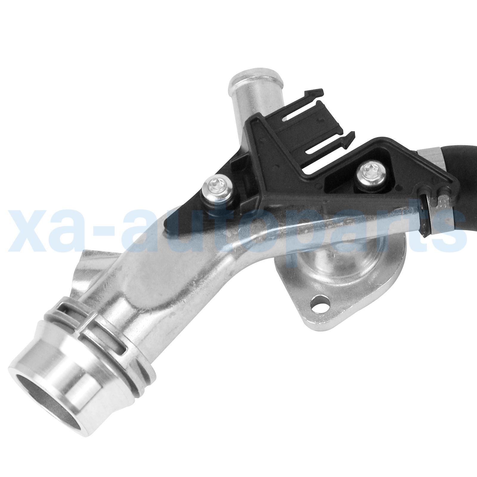 Aluminum Cooling Water Hose For Audi 3.0L A4 A5 A6 A7 Q5 VW Touareg 06E121045BB