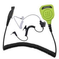 Waterproof Walkie Talkie Speaker Mic Heavy Duty Remote Radio Microphone Shoul...