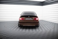 Maxton Design Diffusor Heckansatz Passend FüR Bmw 3Er E46 M Paket Coupe Schwarz