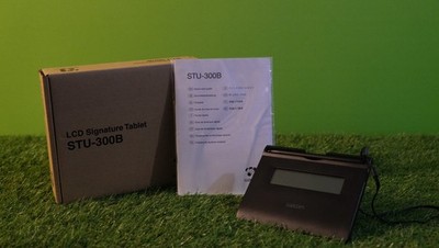 Wacom STU-300B USB LCD Signature Tablet Pad with Stylus Pen
