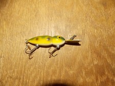 Vtg Bomber Crankbait FROG PATTERN Approx 2-5/8" Body VERY CLEAN  4/26