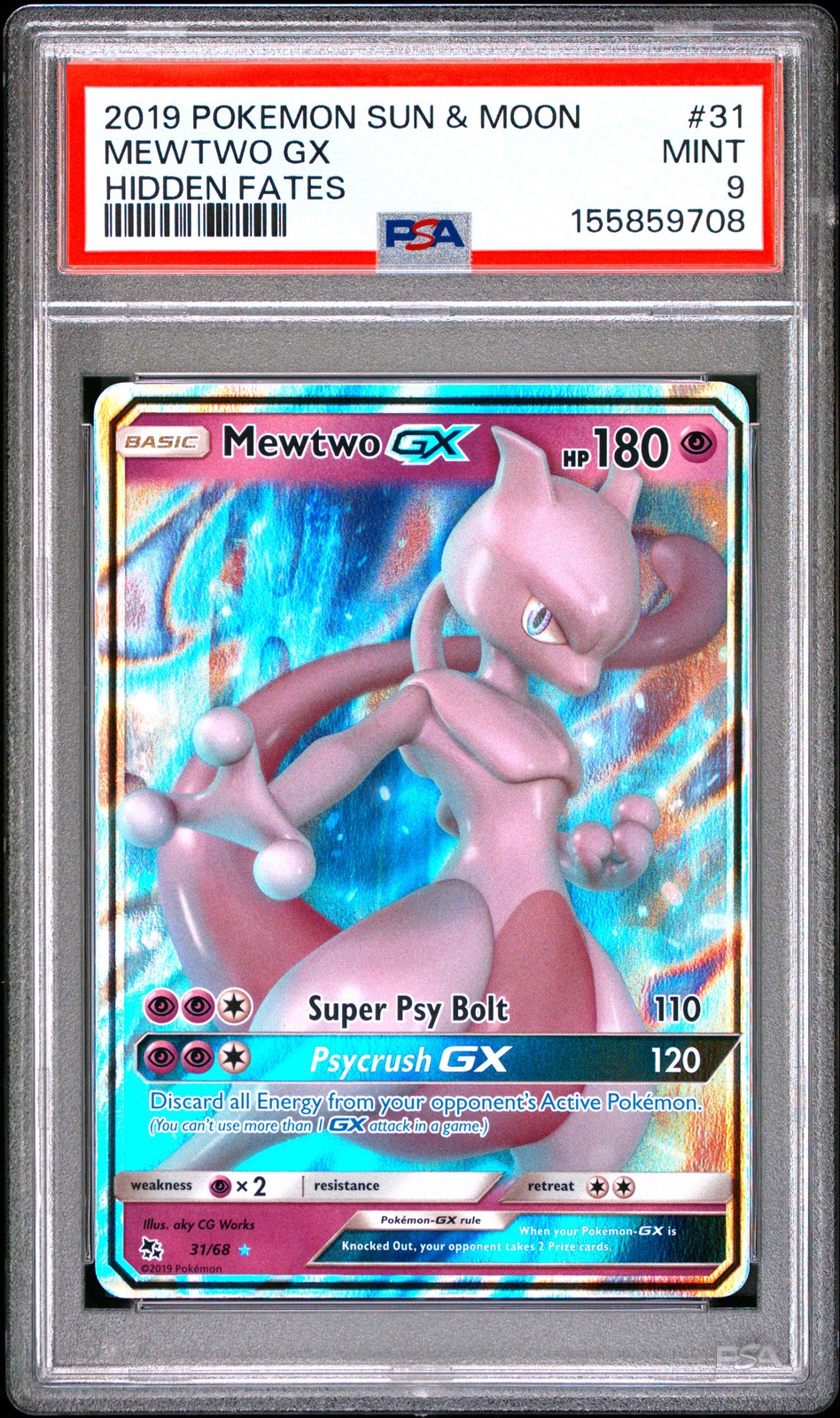 Mewtwo GX #31