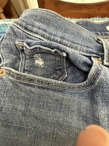 Jeans donna Levi's, taglia 6, invecchiato, dritto - Foto 2 di 8