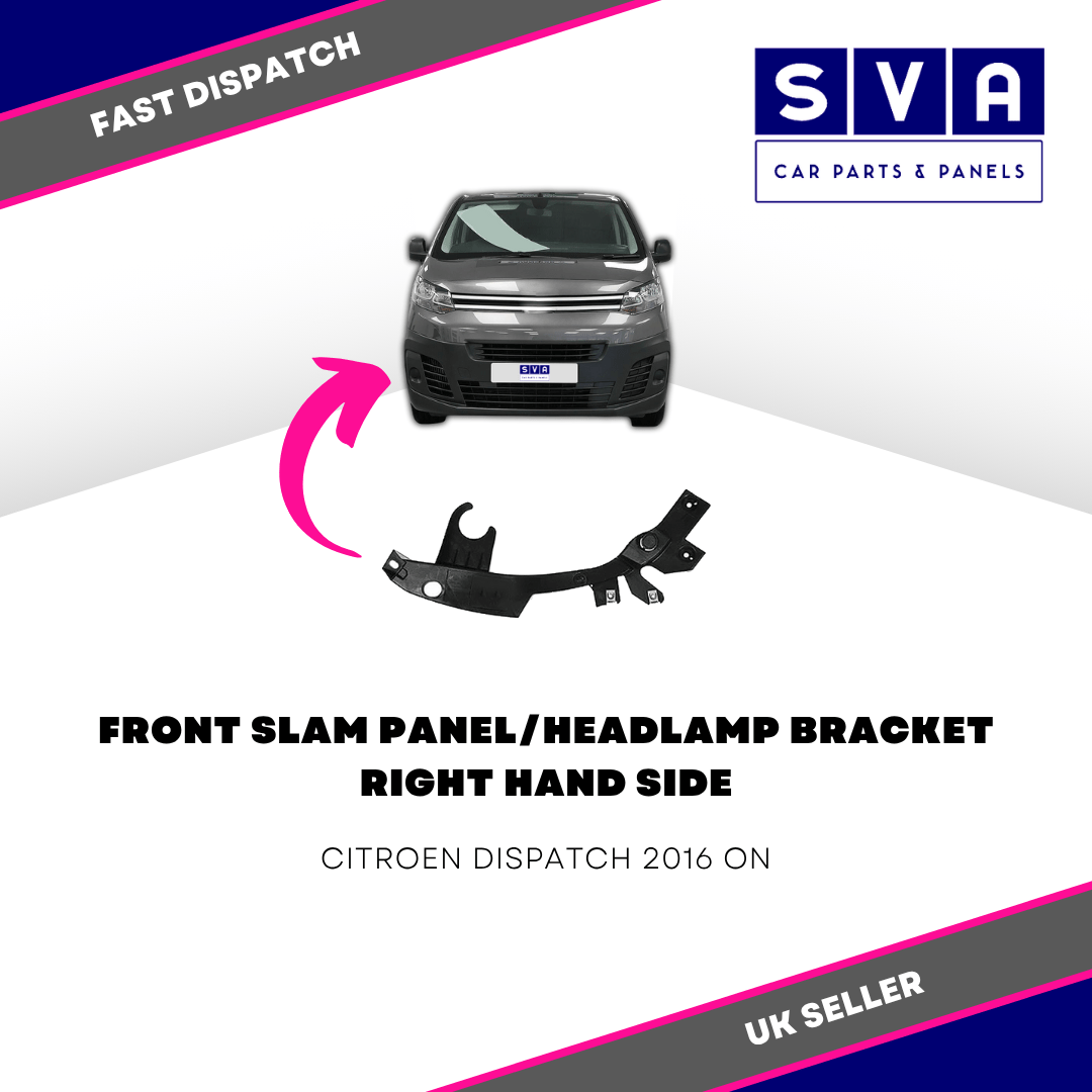 Citroen Dispatch 2016> Front Slam Panel/Headlamp Bracket Insurance Approved Rhs