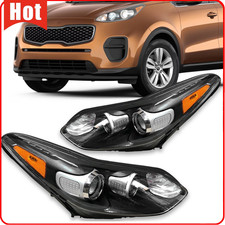 Headlight Assembly For Kia Sportage 2017-2019 2wd Halogen Wled Drl Lhrh Side Headlight Assembly For Kia Sportage 2017-2019 2wd Halogen Wled Drl Lhrh Side