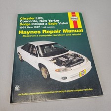 Repair Manual Book Dodge Intrepid Chrysler Lhs Concorde 93-97 By Haynes Repair Manual Book Dodge Intrepid Chrysler Lhs Concorde 93-97 By Haynes