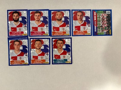2026 Panini World Cup Sticker Rare Blue Crumple Foil Croatia