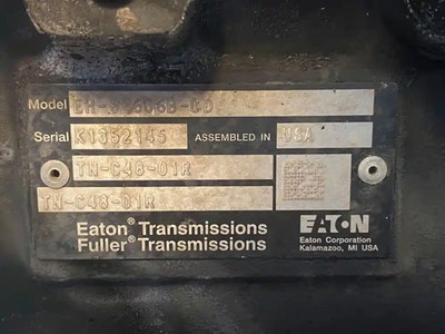Eaton/Fuller EH-6E606B-CD Transmission Assys TN-C48-01R Used P-36075