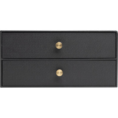 Exacompta Schubladenbox 2 Schubladen 17x355x27 cm A4 Maxi große Farbauswahl