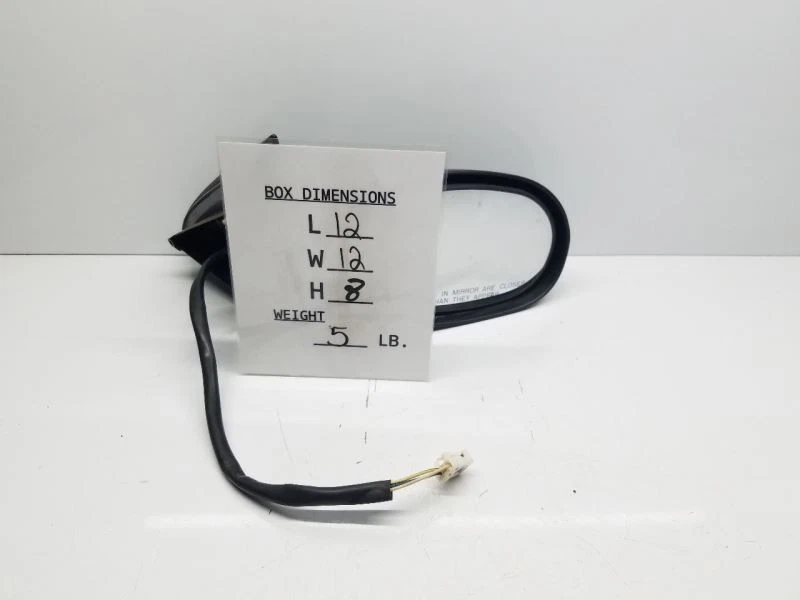 Passenger Side View Mirror Power Fixed Satin Fits 98-04 Chrysler Concorde OEM - Image 3 of 4