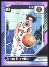 6862K 2024-25 Donruss Optic #29 Julian Strawther Hyper Pink