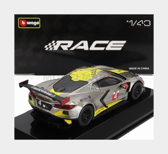 BURAGO 18-38312 Chevrolet - C8.R 6.2L V8 Team Corvette Racing N 4 Racing 2021 - - Image 2 of 2