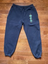 VTG 1997 Marvin the Martian Embroidered Sweat Pants WB Studio Store Extra Large