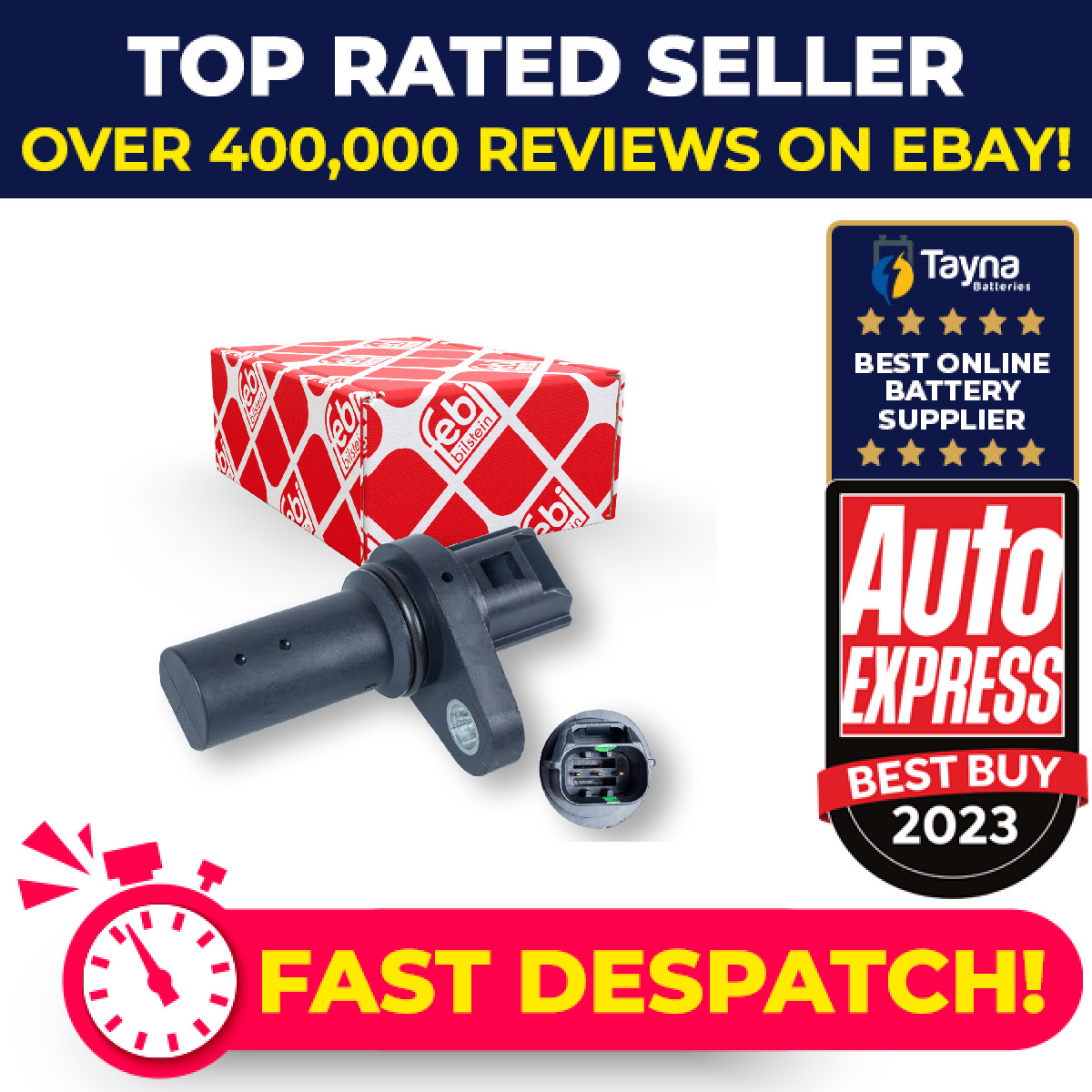 RPM / Crankshaft Sensor fits MITSUBISHI OUTLANDER Mk2, Mk3 2.0 2006 on 1865A126