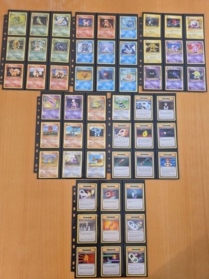 Pokemon - Evolution - angefangenes Master Set - Englisch