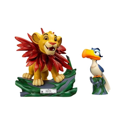 Disney - Beast Kingdom Master Craft Little Simba & Zazu - Le Roi Lion - Photo 1/4