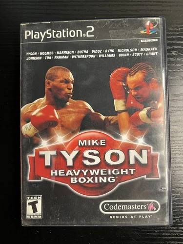 Mike Tyson Heavyweight Boxing (Sony PlayStation 2, 2002) Tested CIB