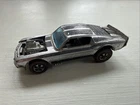 1969 Hot Wheels Redline Boss Hoss Silver Mustang Dark Interior - No # Decal