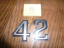 Gm 1968 1969 Olds 442 Fender Emblems - Oem 4 2 Gm 1968 1969 Olds 442 Fender Emblems - Oem 4 2