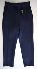 RLX Ralph Lauren Women's Sz XS Navy Blue Double-Knit Jacquard Golf Pants 168