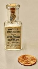 03/05.  Antique Sample or Doll Size Sweet Thoughts Vail Brothers, Philadelphia