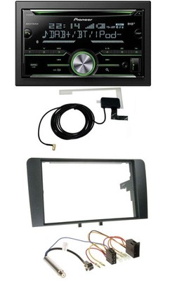 Pioneer CD USB MP3 Bluetooth 2DIN DAB Autoradio für Audi A3 8P 2003-2006 ISO