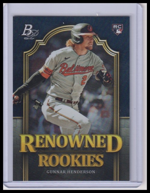 2023 Bowman Platinum #RR-1 Gunnar Henderson Renowned Rookies