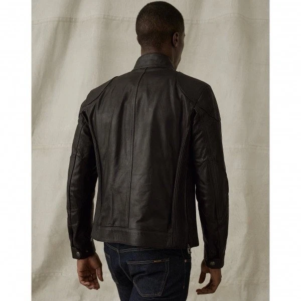 Belstaff Gangster Black Leather Jacket RRP £1295 IT 48 UK M - Image 3 of 4