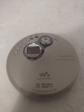 Sony Walkman CD Player D-FJ401 AM FM TV Weather Band Doesn't Read Discs