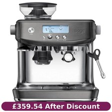 Sage The Barista Pro SES878BST Coffee Espresso Machine Black Stainless Steel*