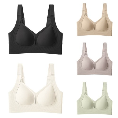 Large Size Brassiere for Women Shockproof Seamless Bra Running - Picture 3 of 12