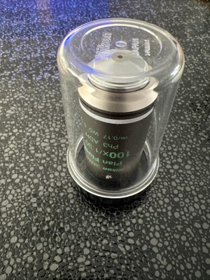 Nikon Microscope objective Plan Fluor 100x/1.30 Oil Ph3 ADH WD 0.16
