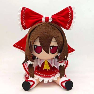 TouHou Project Fumo Fumo 20CM PlushHakurei Reimu Toy Doll Christmas Gift 3.0