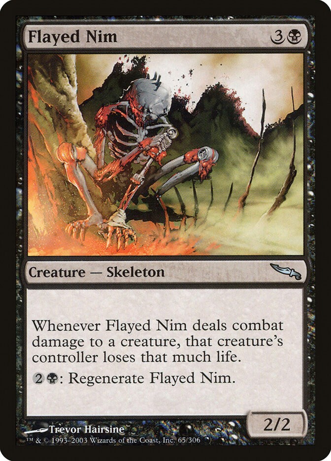 Flayed Nim (065) Mirrodin MRD MTG Magic