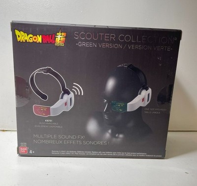 BANDAI America Dragon Ball Super Scouter Collection Green Version Sealed Box