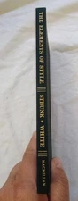 The Elements Of Style William Strunk Jr. & E.B. White 1959 Hardcover Macmillan