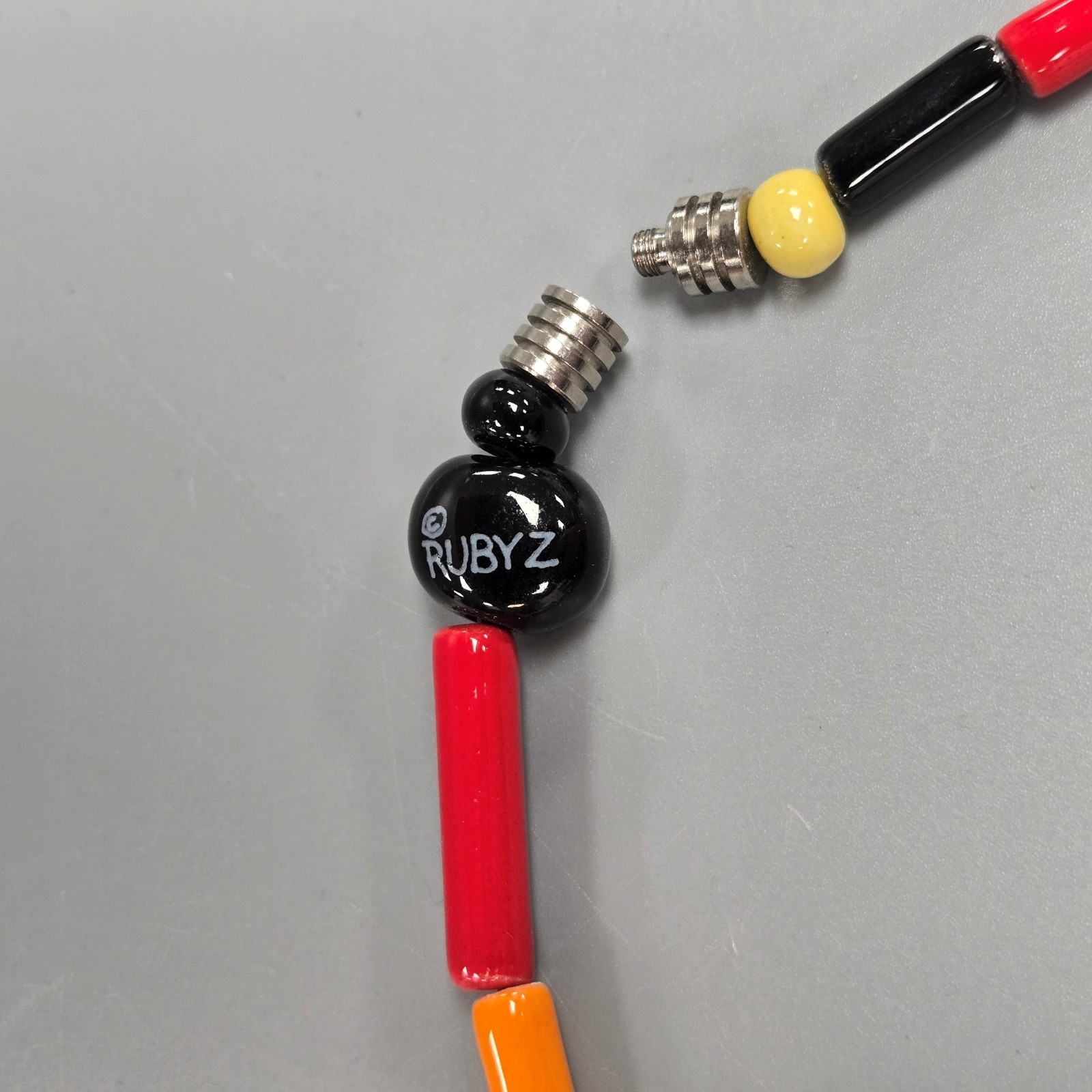 Vintage Ruby Z Candace Loheed Heart Necklace Colo… - image 9