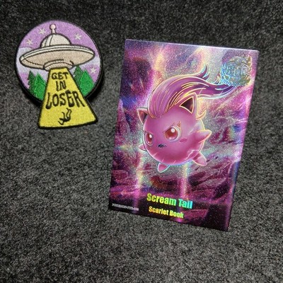 Scream Tail Scarlet Book PTR-003 Chinese Pokémon Card Origin Beginning 3 EIF