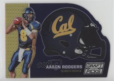 2016 Panini Prizm Collegiate Draft Picks Helmet Die-Cuts Aaron Rodgers #2 2u3