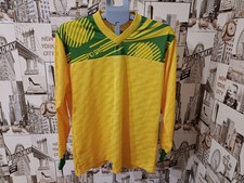 Vtg 1990s men's athletic football soccer long sleeve shirt jersey size L 42/44