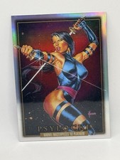 2024 UPPER DECK MARVEL MASTERPIECES ‘92 PLATINUM #65 PSYLOCKE RAINBOW