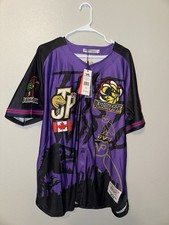 Headgear Classics Jurassic Park X OVO Men’s Baseball Jersey XL Toronto Raptors