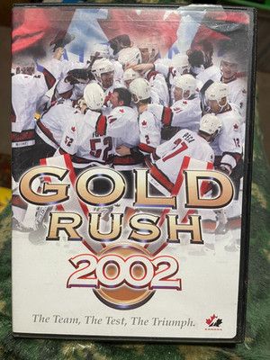 Gold Rush 2002 DVD Wayne Gretzky Team Canada Sports Hockey