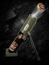 Ploppkanone M&ouml;rser Flaschen&ouml;ffner Bierplopp Partygadget Partyspa&szlig; Plopomat